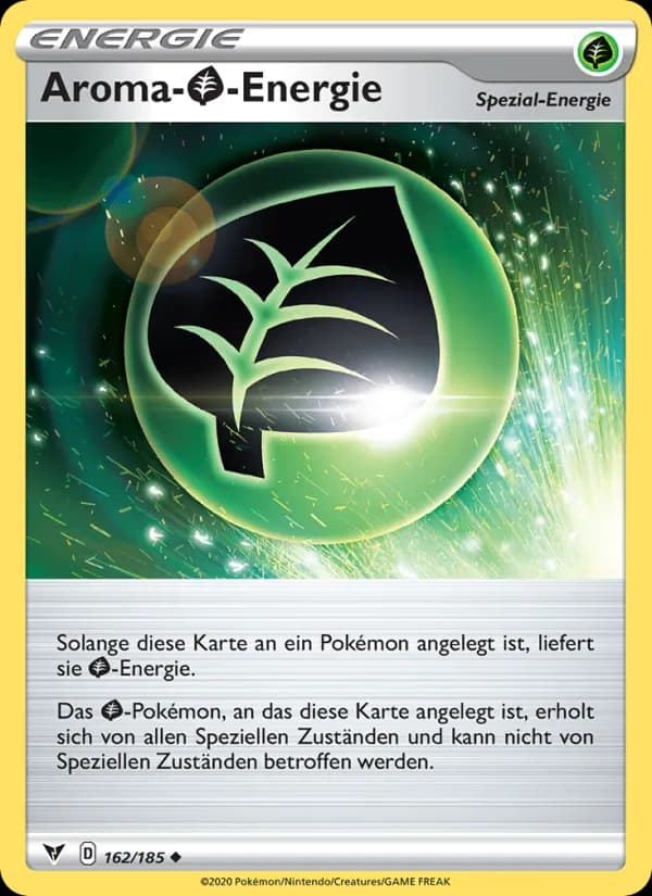 Aroma-Grass-Energie card in German