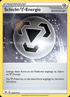 Schicht-Metal-Energie card in German