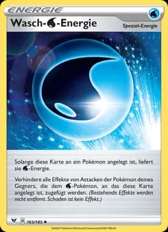 Wasch-Water-Energie card in German