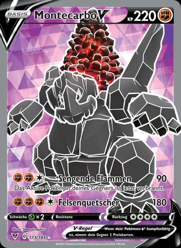 Montecarbo V card in German