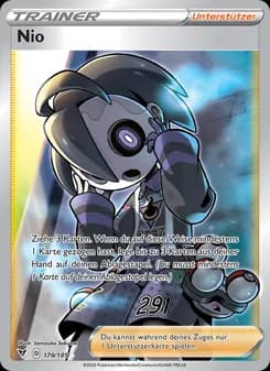 Nio card in German