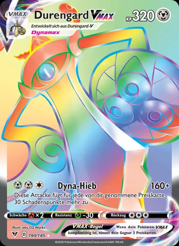 Durengard VMAX card in German