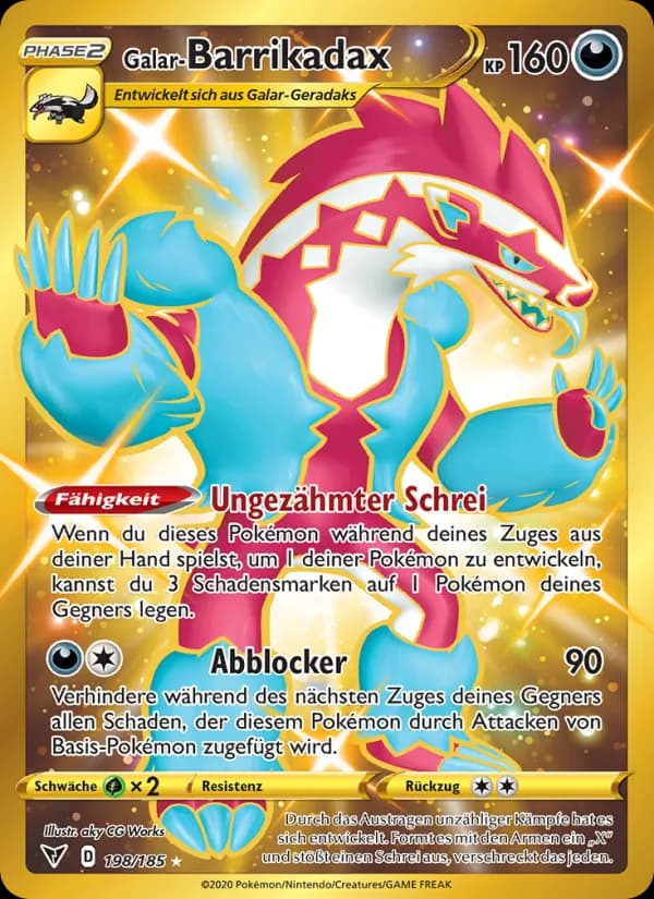 Galar-Barrikadax card in German