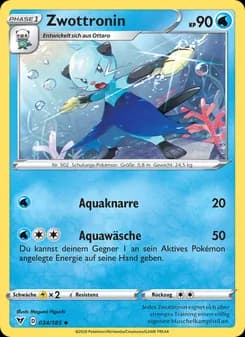 Zwottronin card in German