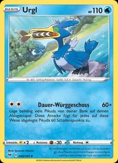 Urgl card in German