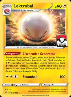 Lektrobal card in German