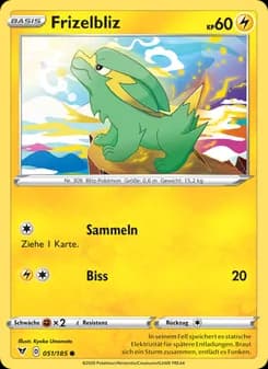 Frizelbliz card in German