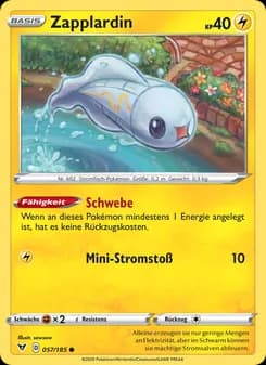 Zapplardin card in German