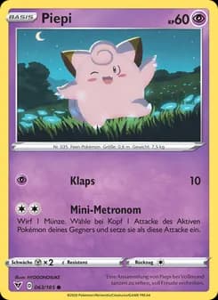Piepi card in German