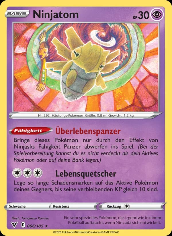 Ninjatom card in German