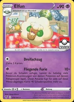 Elfun card in German