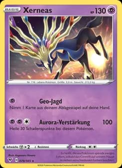 Xerneas card in German