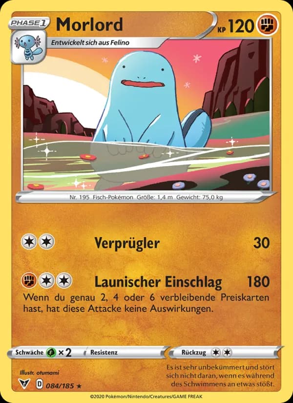 Morlord card in German