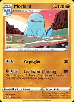 Morlord card in German