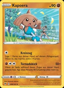 Kapoera card in German