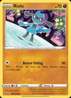 Riolu card in German