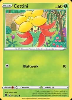 Cottini card in German