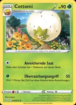 Cottomi card in German