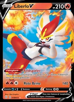 Liberlo V card in German