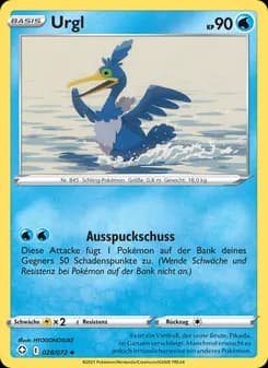Urgl card in German