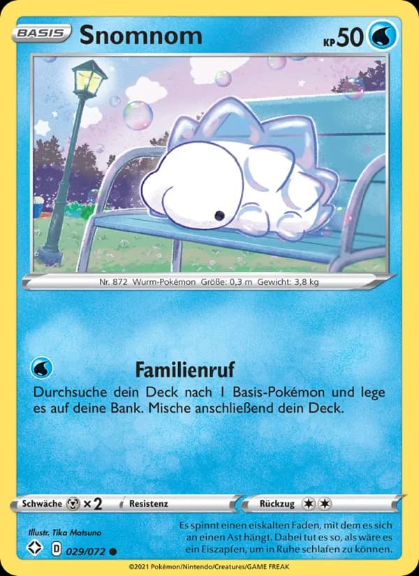 Snomnom card in German
