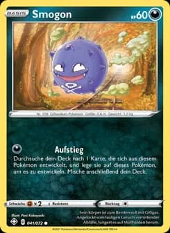 Smogon card in German