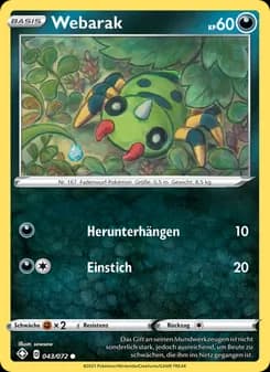 Webarak card in German