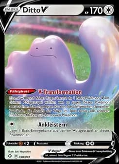 Ditto V card in German