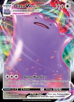 Ditto VMAX card in German