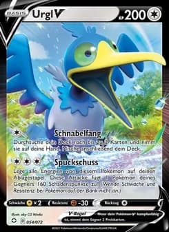 Urgl V card in German