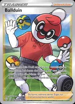 Ballduin card in German