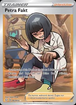 Petra Fakt card in German