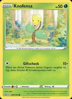 Knofensa card in German