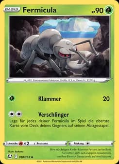 Fermicula card in German