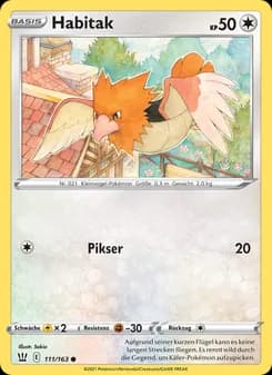 Habitak card in German