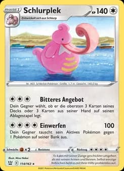 Schlurplek card in German