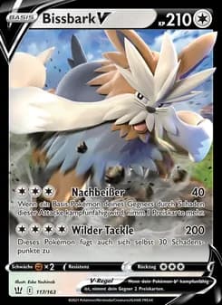 Bissbark V card in German
