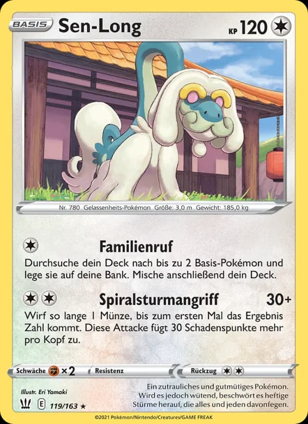Sen-Long card in German