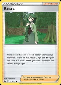 Raissa card in German
