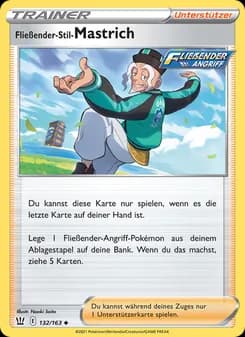 Fließender-Stil-Mastrich card in German