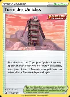 Turm des Unlichts card in German