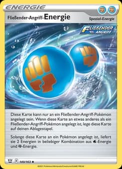 Fließender-Angriff-Energie card in German