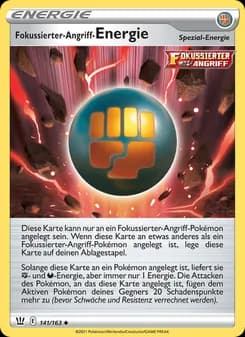 Fokussierter-Angriff-Energie card in German