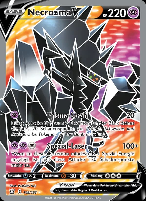 Necrozma V card in German