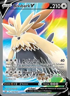 Bissbark V card in German