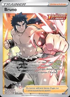 Bruno card in German