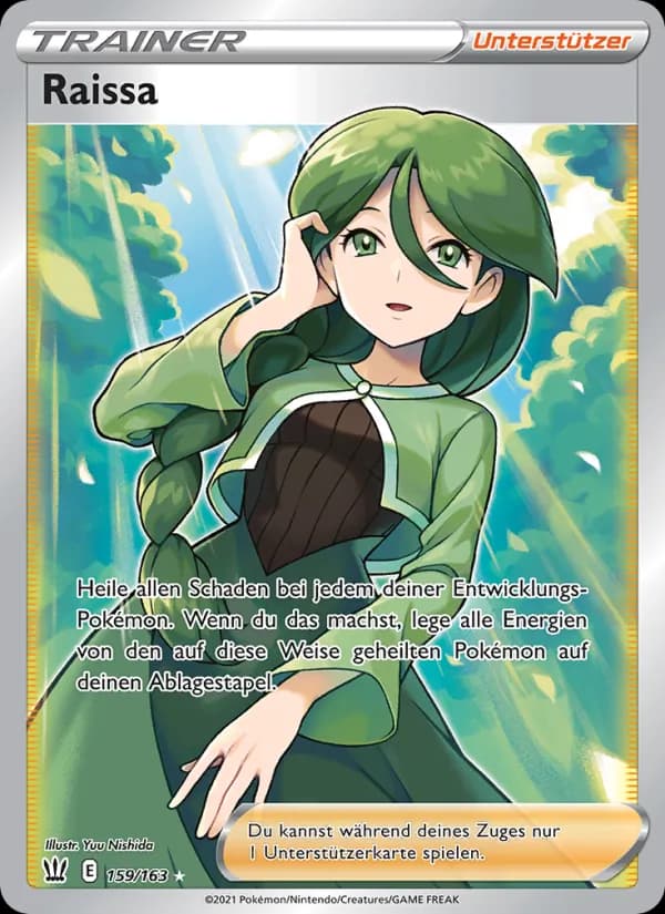 Raissa card in German