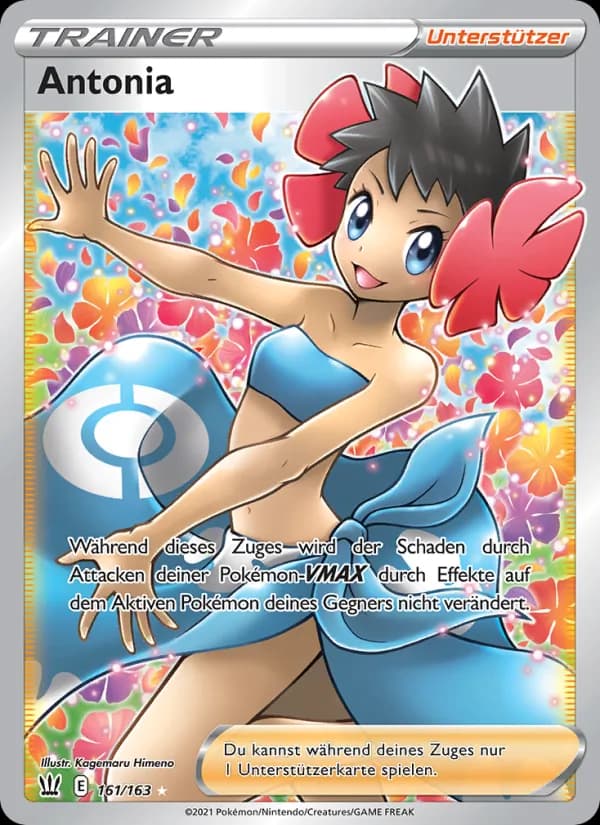 Antonia card in German