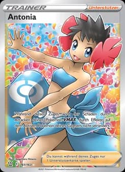 Antonia card in German