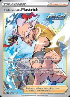 Fließender-Stil-Mastrich card in German